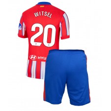 Atletico Madrid Axel Witsel #20 Hjemmedraktsett Barn 2024-25 Kortermet (+ korte bukser)